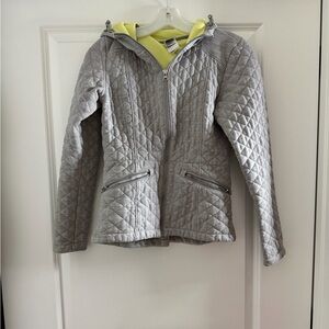 quilted north face jacket